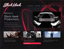 Tablet Screenshot of blackhawkproductions.co.uk